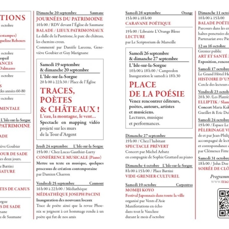 fly verso - programme